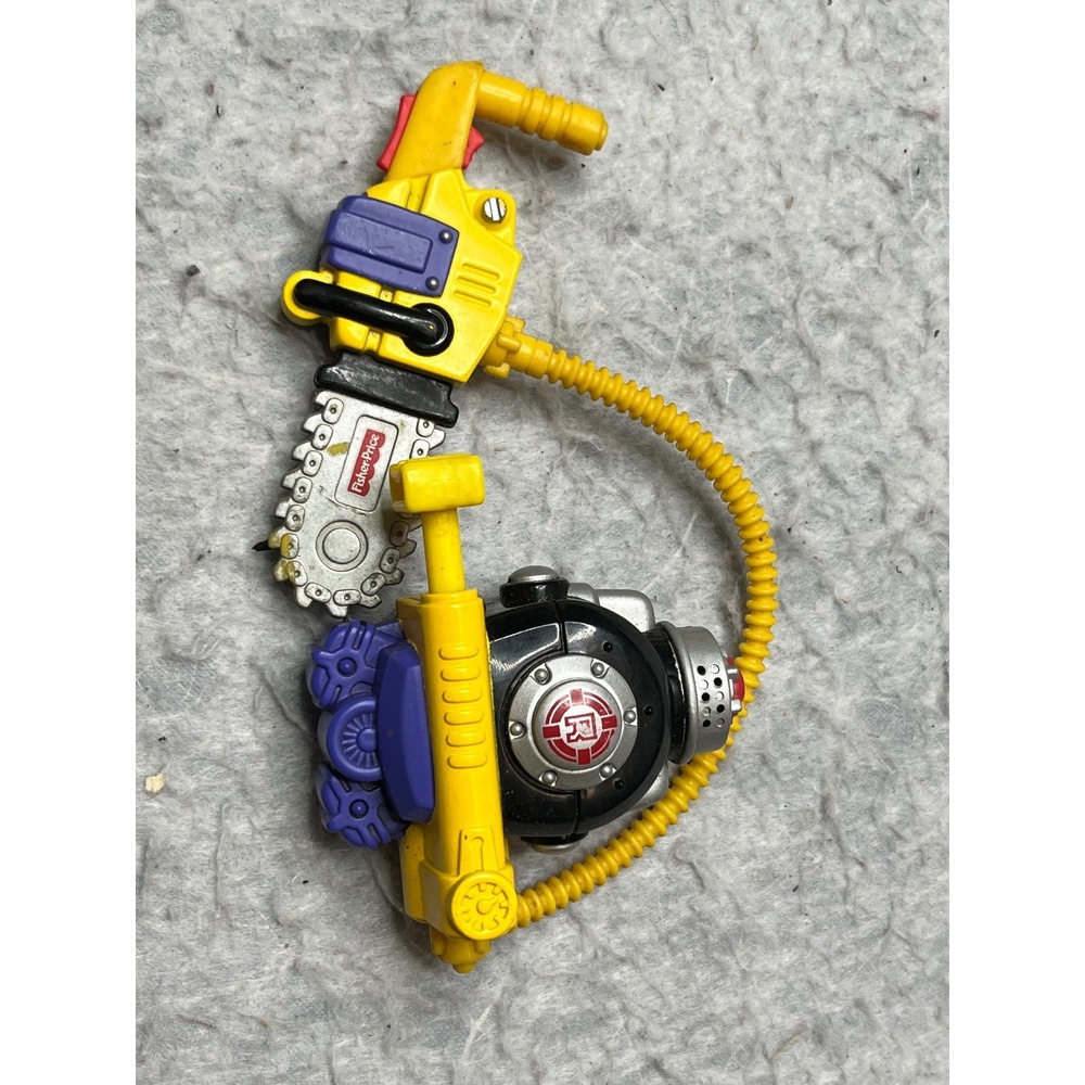 Fisher-Price Rescue Heroes Communicator and Chainsaw Accessory‎ Set 2001 Mattel